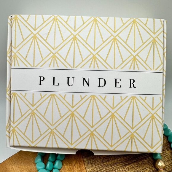 Plunder DEIDRE Heat Wave Mystery Bundle Necklace With Gold & Turquoise Beads - Picture 6 of 6